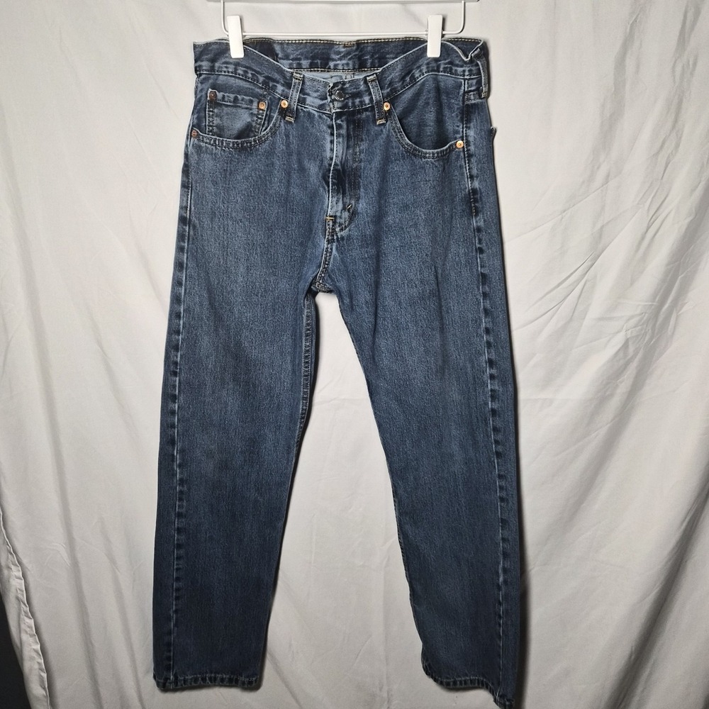 Levis 505 Regular Fit Jeans, Size 32 x 32 - Blue‎